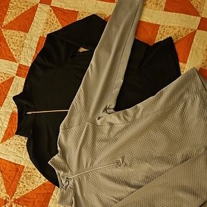 2 women's lightweight tops